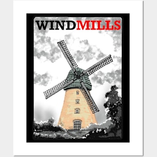 Windmill Posters and Art